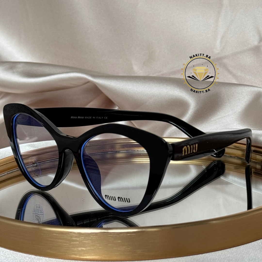 Miu miu dioptrijski model crne